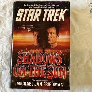 Star Trek Shadows on the Sun written by Michael Jan Friedman